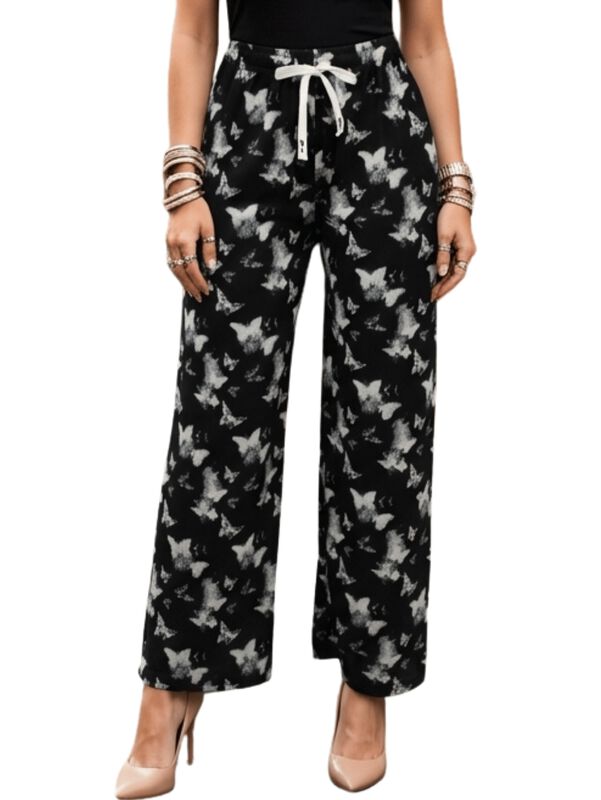 Pantalon De Mujer De Corte Ancho Malabis Panta-... image number null