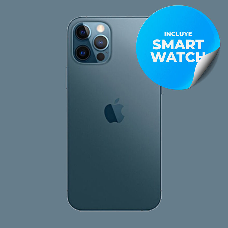 Iphone 12 Pro Reacondicionado 256Gb Azul + Relo... image number null