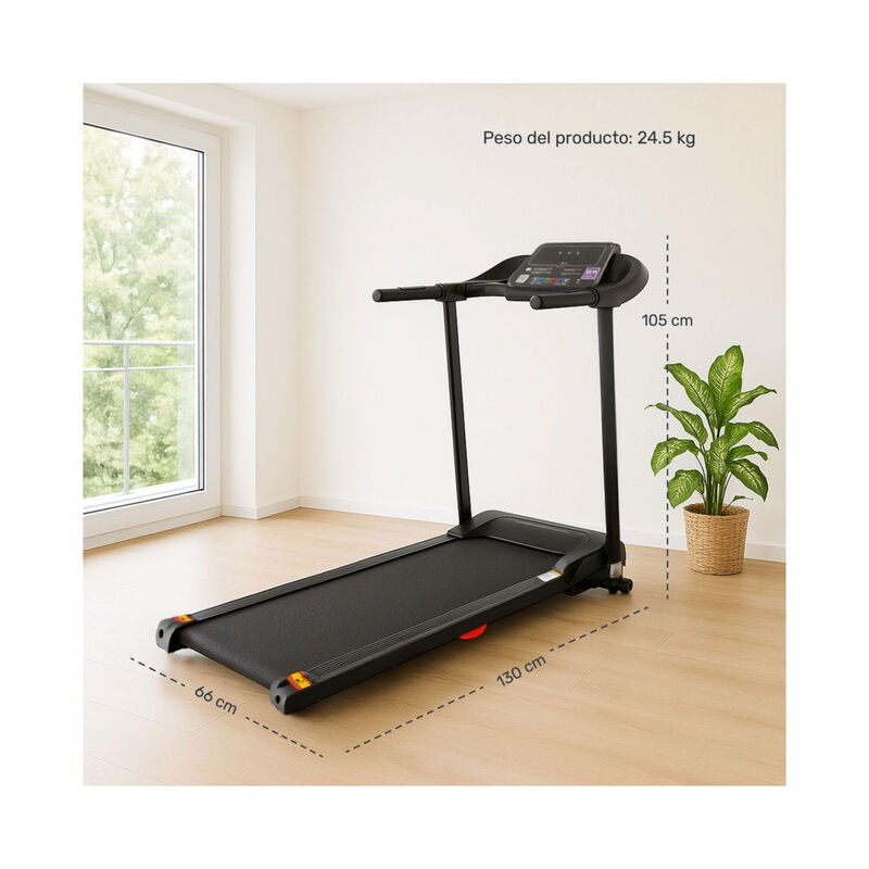 Caminadora Plegable Electrica 2.5hp Bluetooth M... image number null