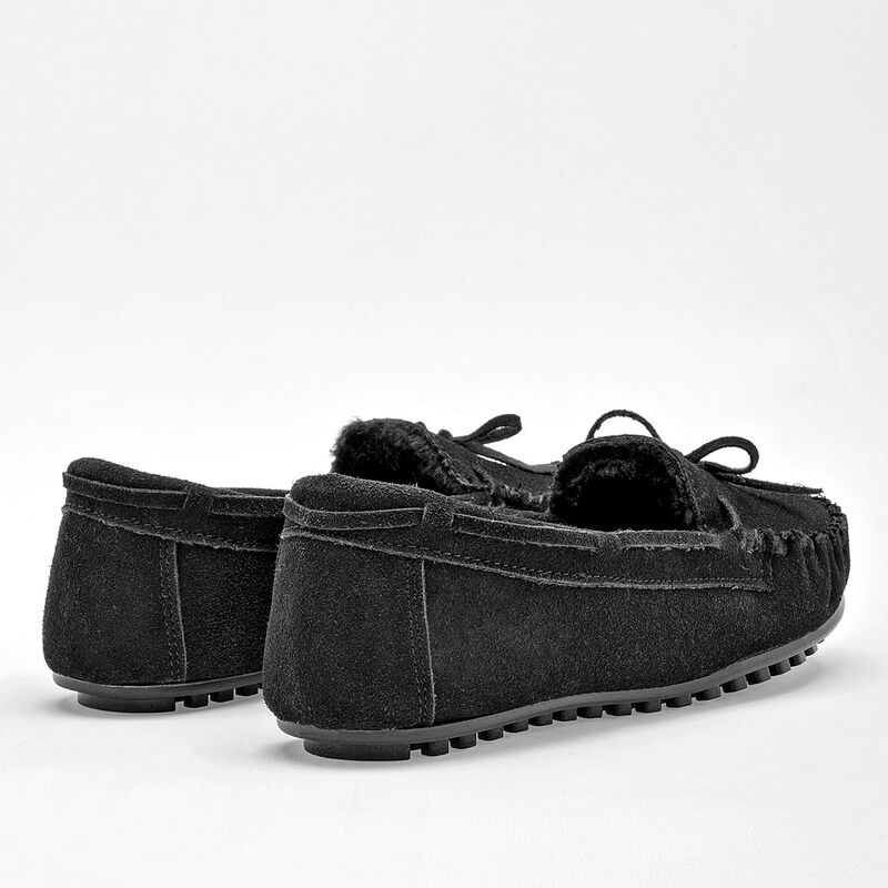 Mora Confort Pantufla para mujer negro image number null