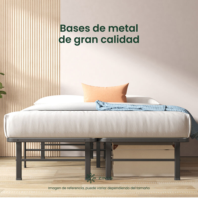 Zinus Rumi | Base De Cama Queen De Montaje F&aacute;ci... image number null