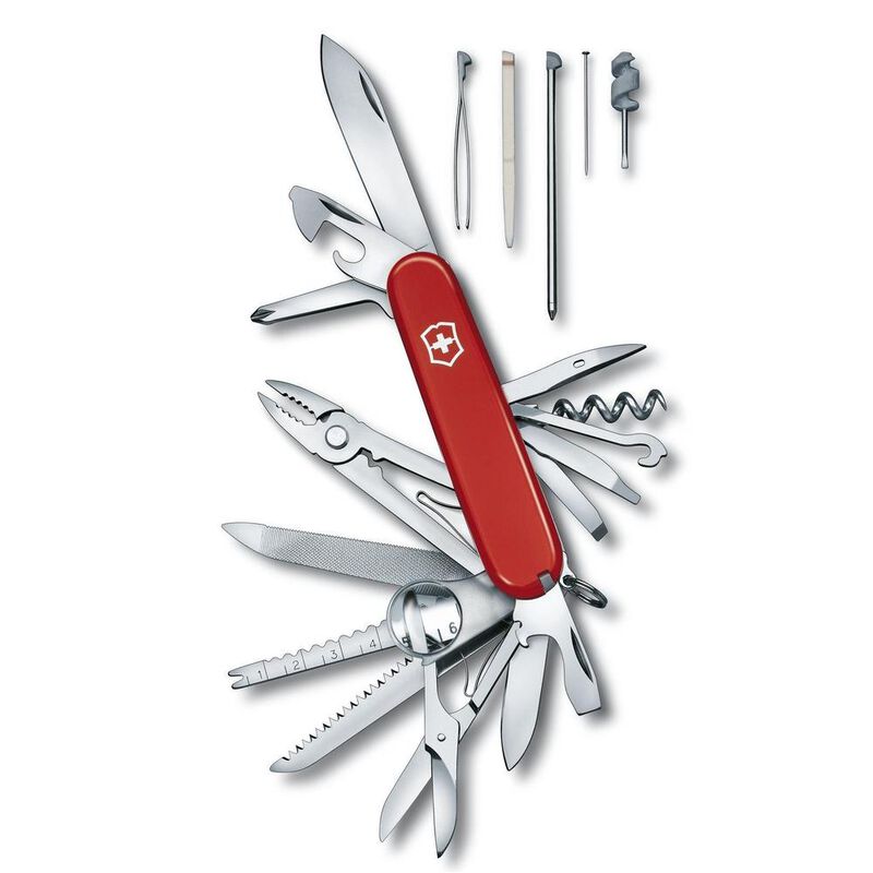 Navaja De Bolsillo Victorinox Swiss Champ Rojo ... image number null