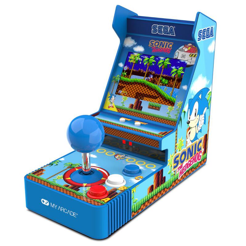 Maquinita Mini Arcade Retro Sonic The Hedgehog ... image number null