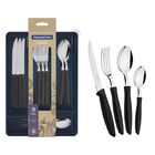 Juego de Cubiertos Tramontina 23498/057 Plenus 25 Pzas Negro