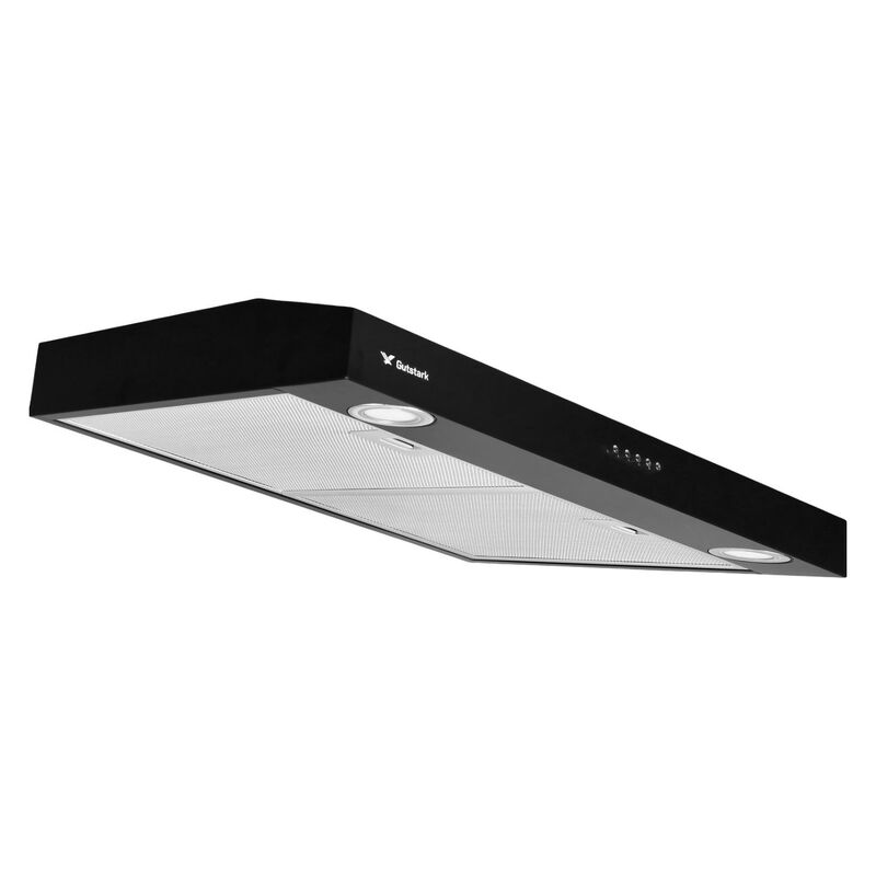 Campana Extractora Negra Cocina 76 Cm Gabinete ... image number null