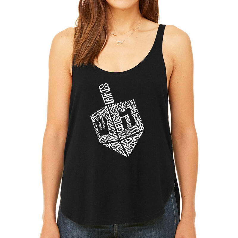 Tank Top Holgado Premium Word Art Para Mujer - ... image number null