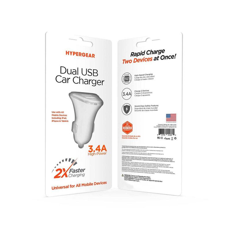 Cargador Auto Plug In Hypergear Dual Usb-a image number null