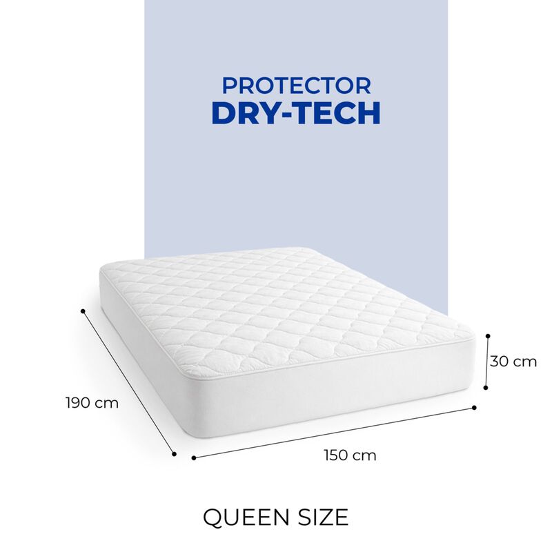 Protector De Colch&oacute;n Queen Size  Spring Air Dry... image number null