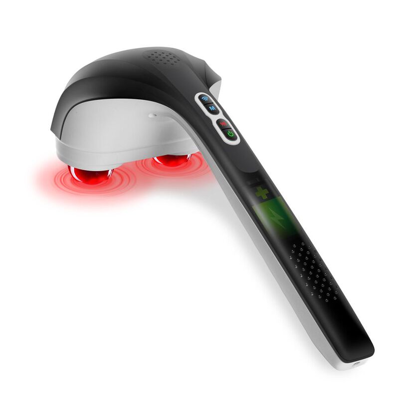 Masajeador de Percusi&oacute;n De 2 Cabezales Life&Car... image number null