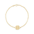 Insp&iacute;rate Con Pulsera 14k Virgen De Guadalupe | Bizzarro