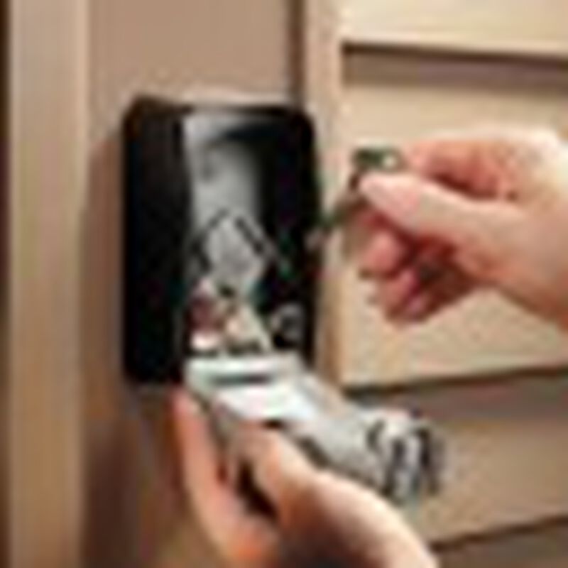 Candado De Combinación Con Caja De Seguridad image number null