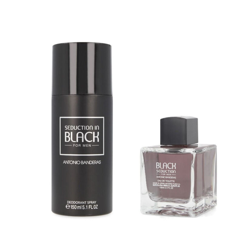 Set Black Seduction 2pzs 100ml Edt Spray/ Desod... image number null