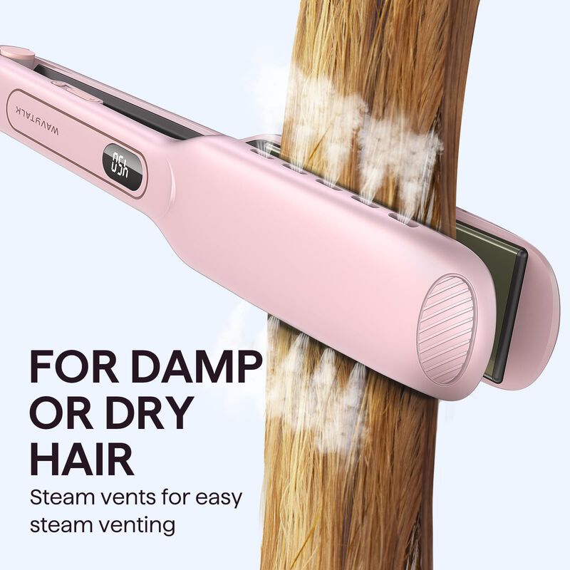 Plancha De Pelo Wavytalk Wet To Straight Titani... image number null
