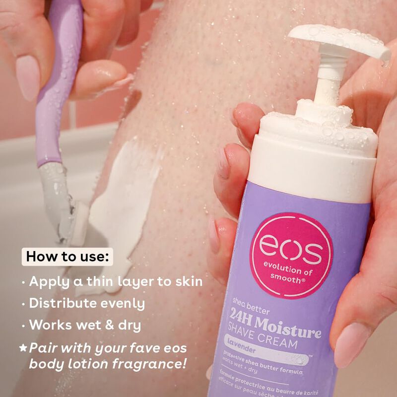 Crema De Afeitar Eos Shea Better Lavender 414 M... image number null