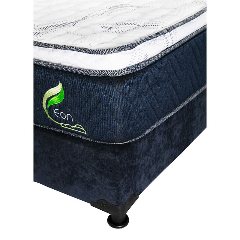Colch&oacute;n Queen Size Eon + Box + 2 Almohadas Trin... image number null