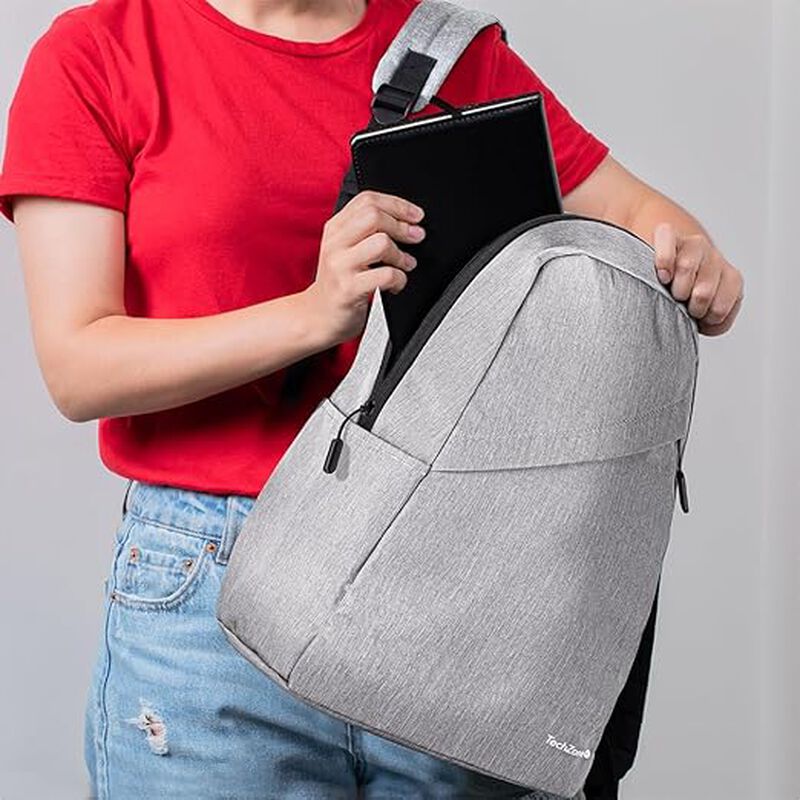 Techzone Mochila Basic Backpack Para Laptop De ... image number null