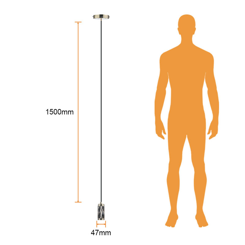 Socket Colgante Decorativo E27 Cable 1.5m Tecno... image number null