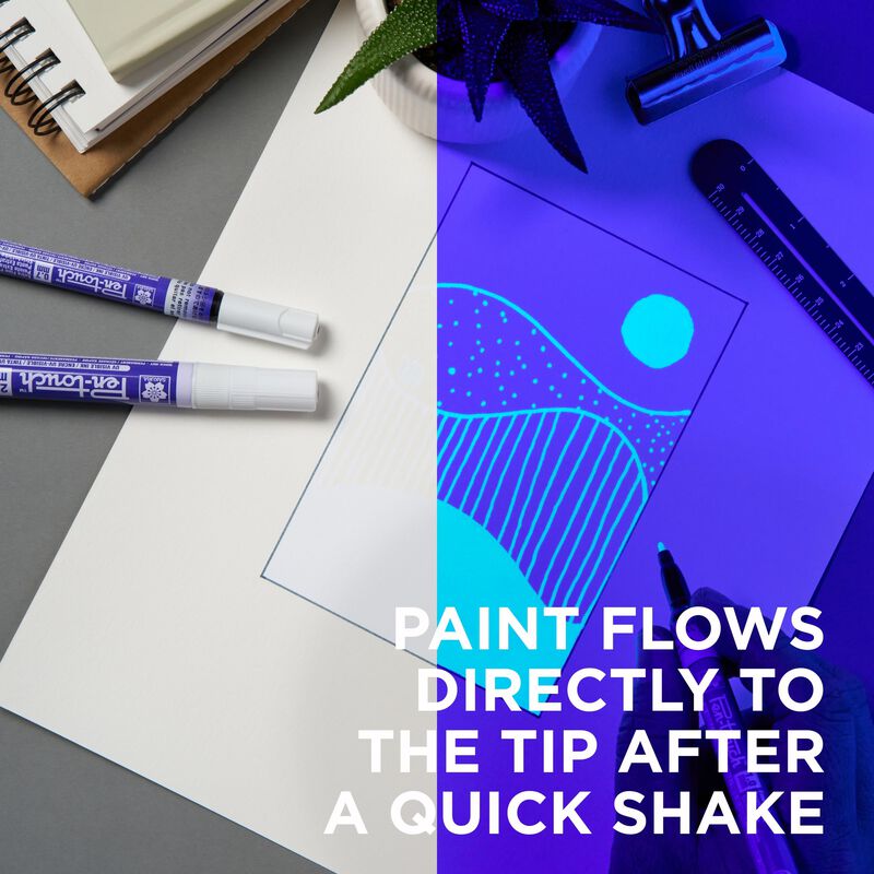 Marcadores De Pintura Sakura Pen-touch Uv, Luz ... image number null