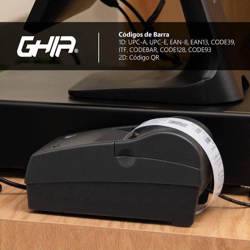 Impresora T&eacute;rmica Ghia con Conectividad USB y R... image number null