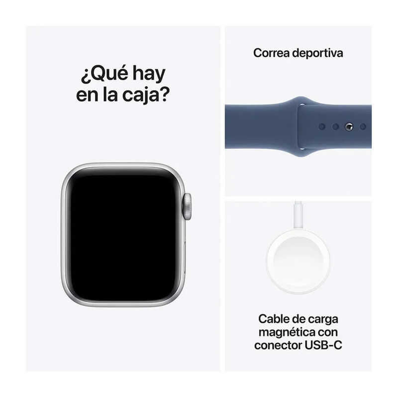 Apple Reloj Watch SE GPS 2da Gen 44mm Plata FRH... image number null