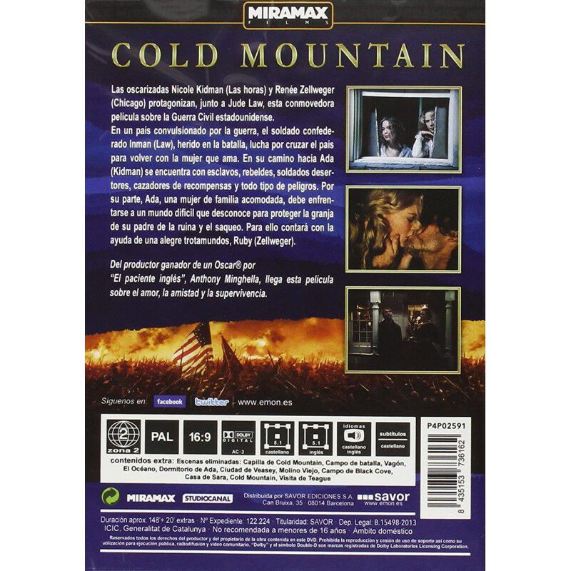 Cold Mountain [DVD] (2003) Cold Mountain image number null