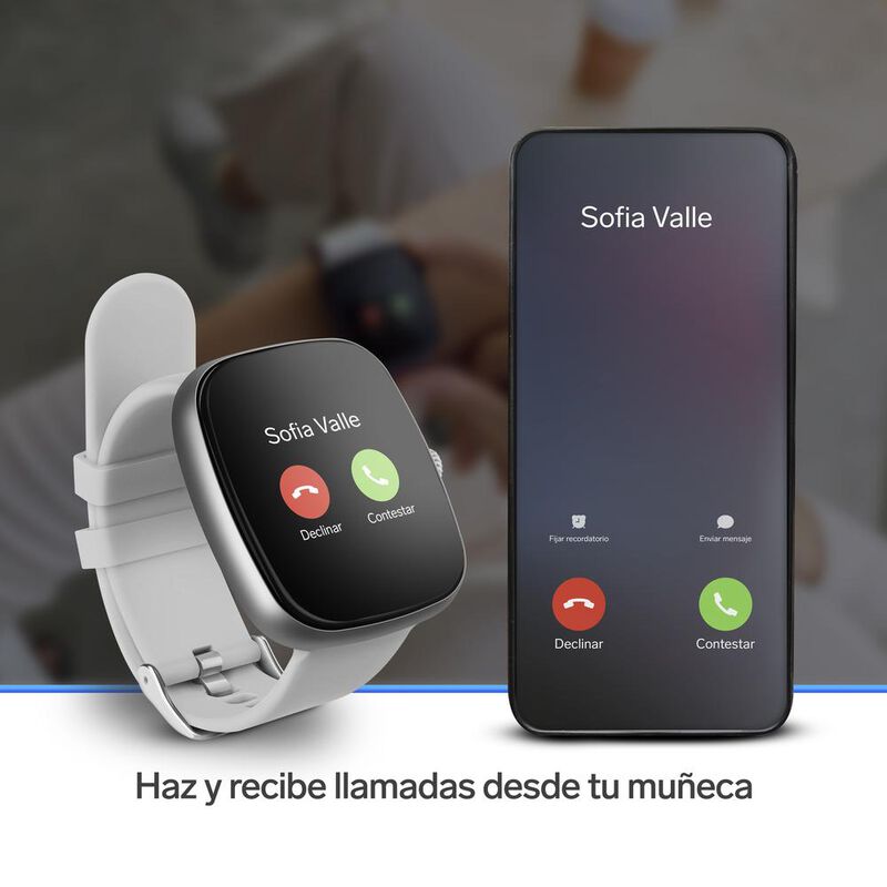 Smart Watch Bluetooth Touch, 1.6", 22 mm color ... image number null