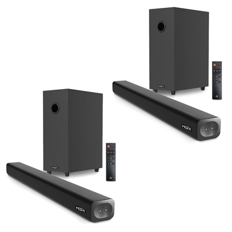 Kit 2 Barra De Sonido Port&aacute;til Misik 32" Msb566... image number null