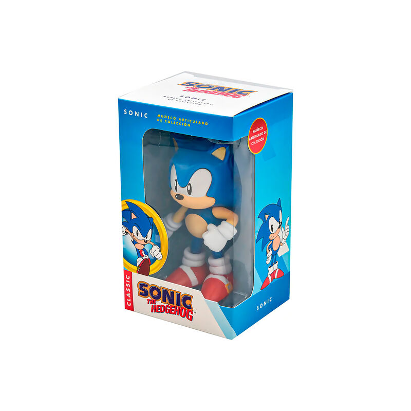 Figura Sonic Articulada 10 Cm Cl&aacute;sico The Hedge... image number null
