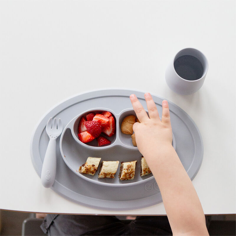 Plato Ezpz Mini Mat Plateado image number null