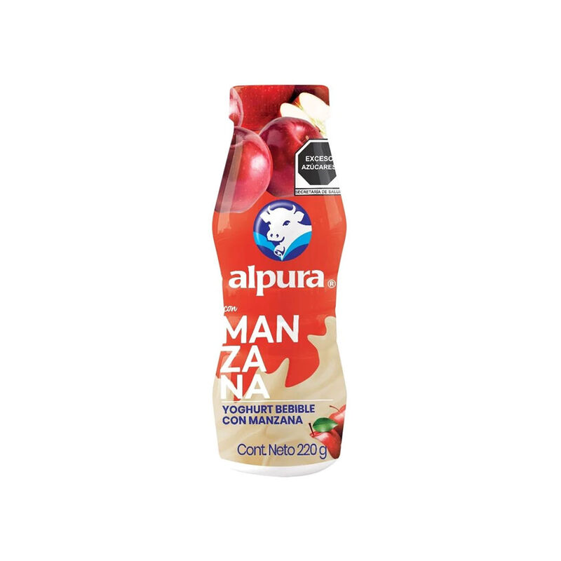 ALPURA YOGHURT BEBIBLE MANZANA 220g image number null