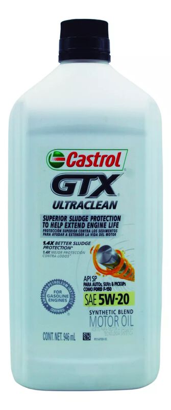 Castrol Gtx Ultraclean 5w-20 Lt image number null