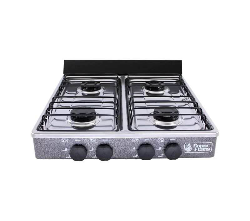 Parrilla 4 Quemadores Super Flama 4Q-Ca-G De Ga... image number null