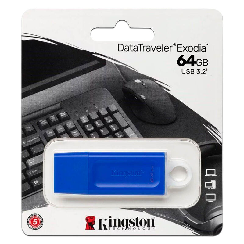 Unidad Flash USB 3.2 Kingston DataTraveler Exod... image number null