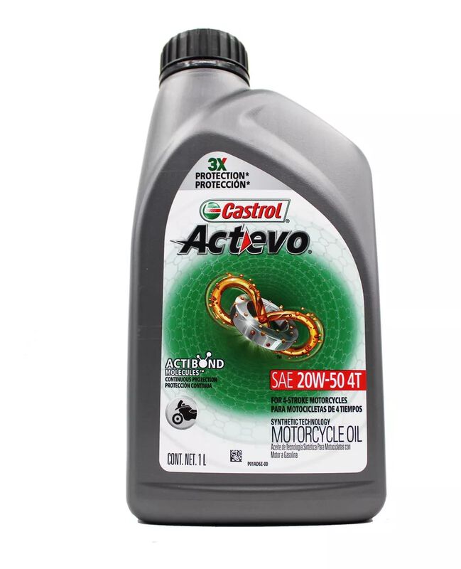 Aceite Castrol Actevo Mineral 20w-50 Motos 4 T image number null