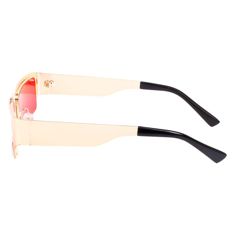 Lentes De Sol Xolek 131 Met&aacute;lico Retro Moda Uv4... image number null