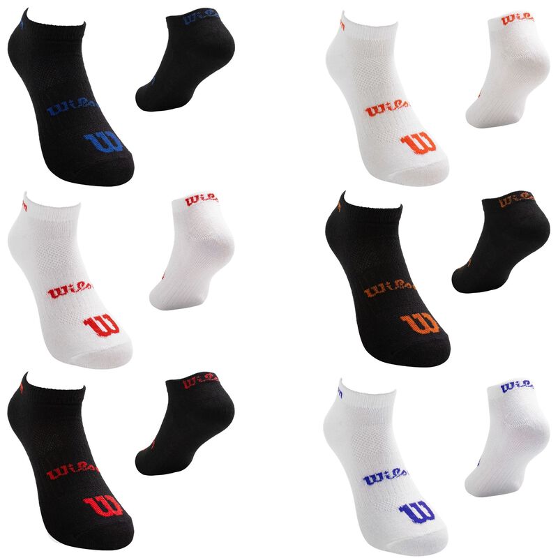 Wilson 10 Pares de Tines para Ni&ntilde;o, Color Blanc... image number null