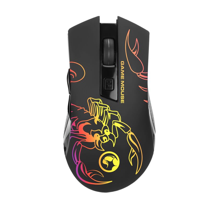 Mouse Gamer Marvo M209 Retroiluminado 5 Botones... image number null