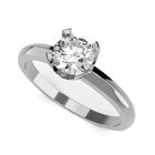 Anillo de Compromiso en Oro de 14K con Circonia - Amore Mio!