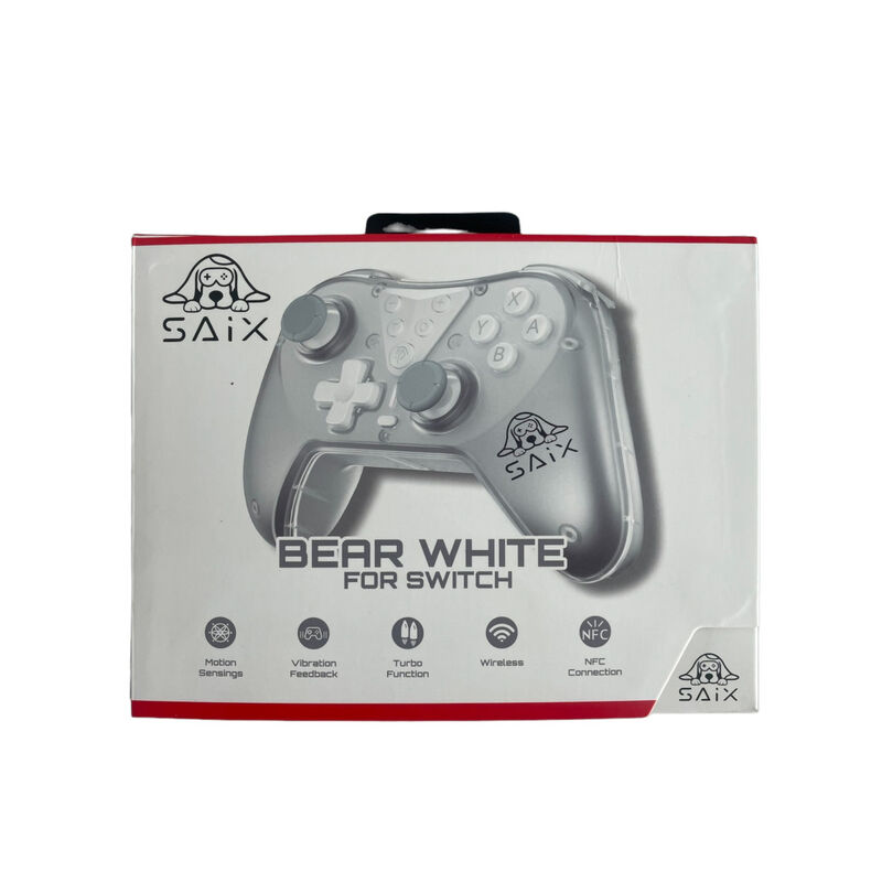Control Inal&aacute;mbrico SAIX Bear White PRO para Ni... image number null