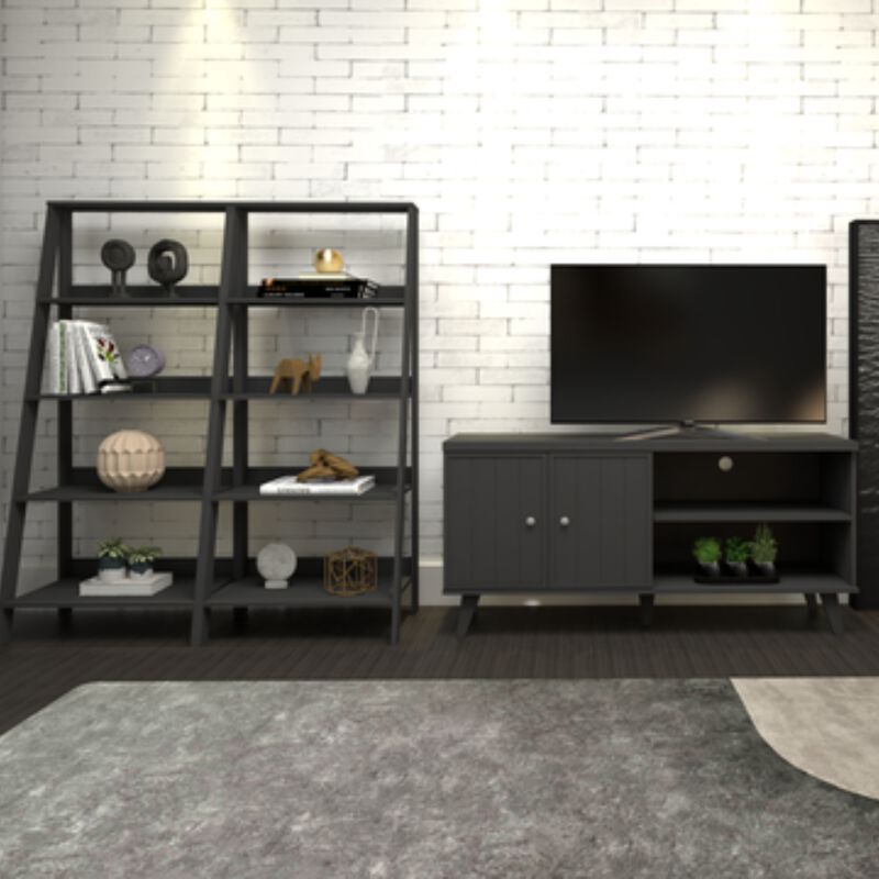 Mueble para TV Bertolini R631 Negro image number null