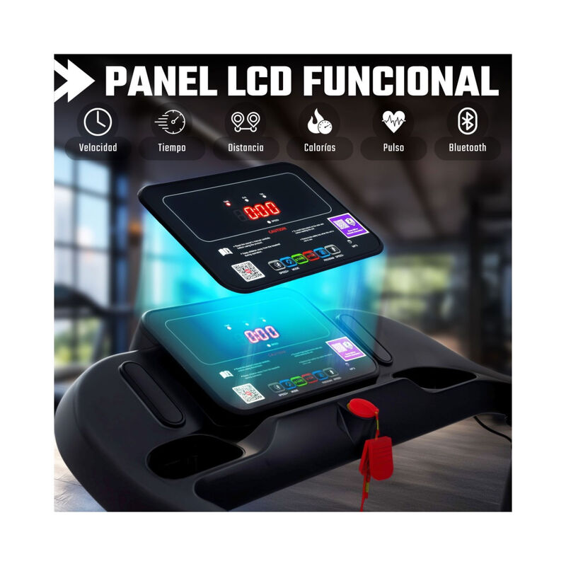 Caminadora Plegable Electrica 2.5hp Bluetooth M... image number null