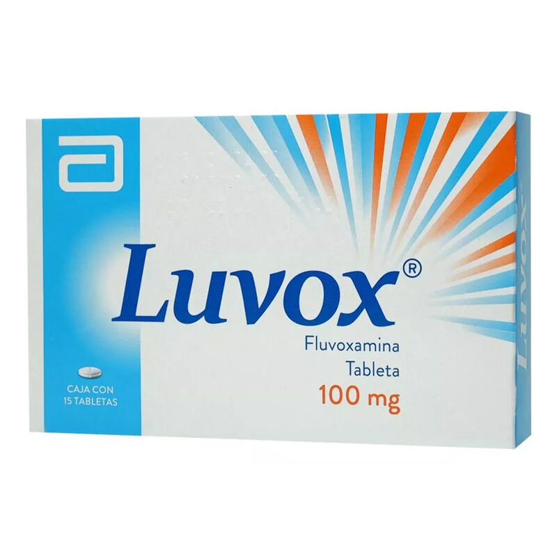 Luvox Tabletas 100 Mg, 15 Tabletas image number null