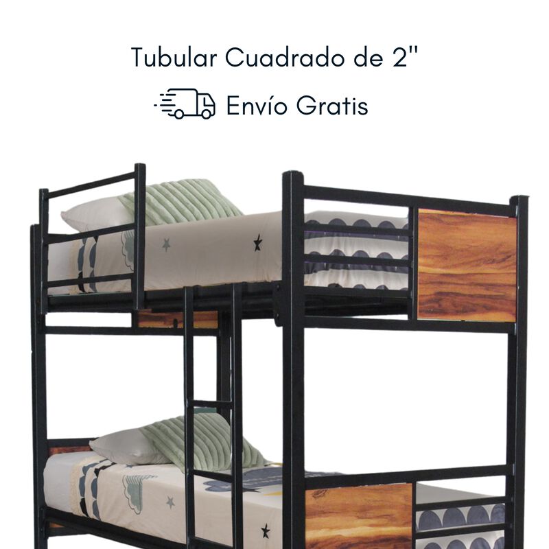 Litera Individual Corso Color Negro Parota Base... image number null