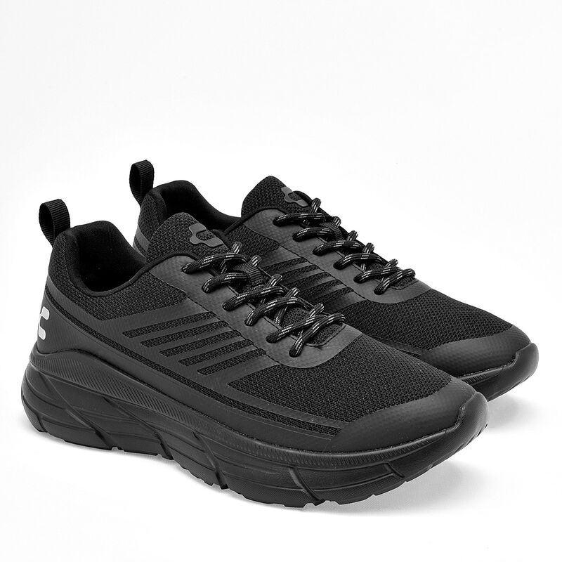 Charly Tenis Deportivo Para Mujer Negro Cod 139... image number null