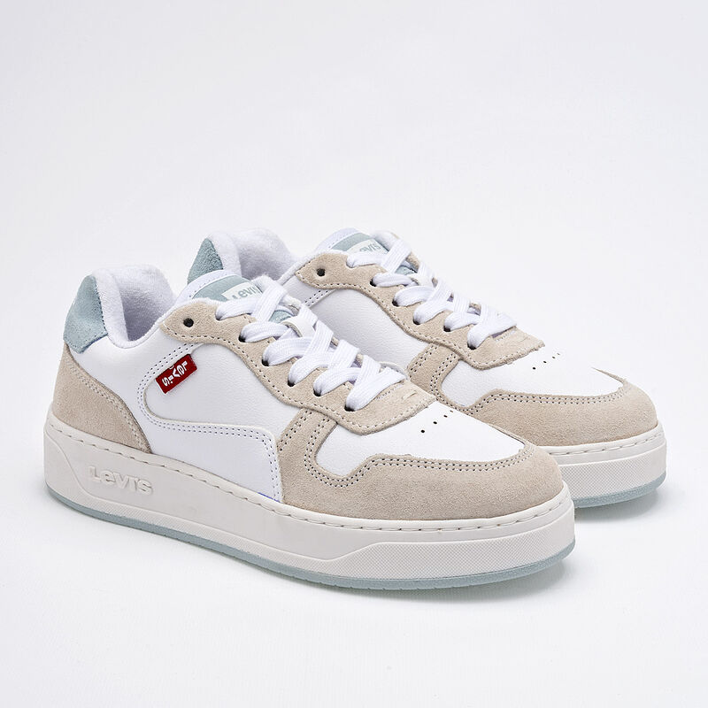 Levi's Tenis urbano para mujer blanco beige image number null