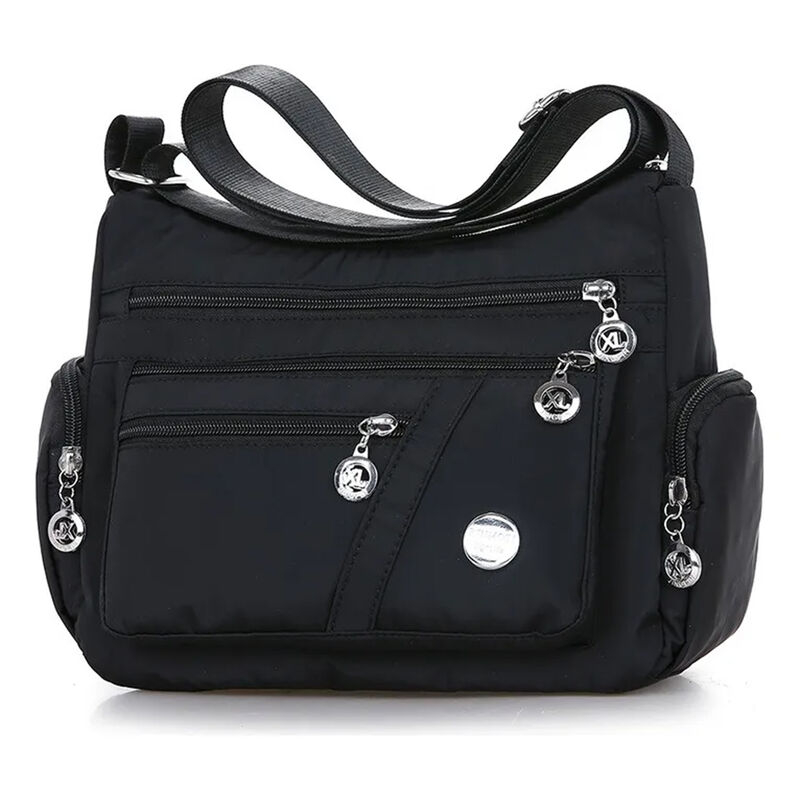 Bolso Bandolera Mujer Color Liso Estilo Coreano image number null