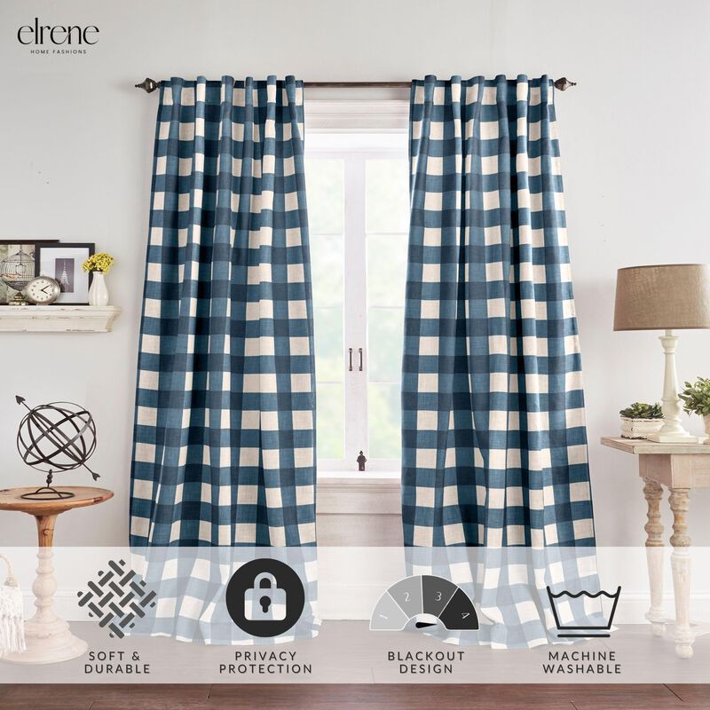 Cortina De Ventana Elrene Home Fashions Farmhou... image number null
