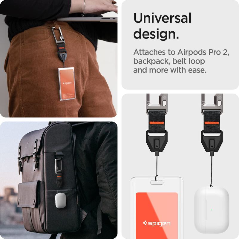 Cord&oacute;n Con Mosquet&oacute;n Para Airpods Pro Spigen De... image number null