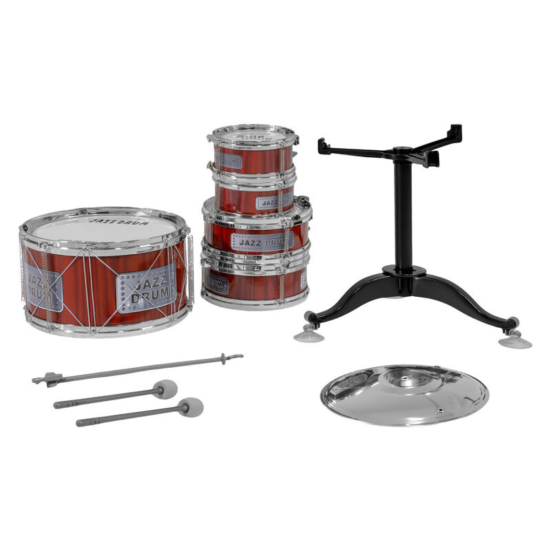 Bateria Musical Juguete Jazz Ni&ntilde;os 7 Piezas 5 T... image number null