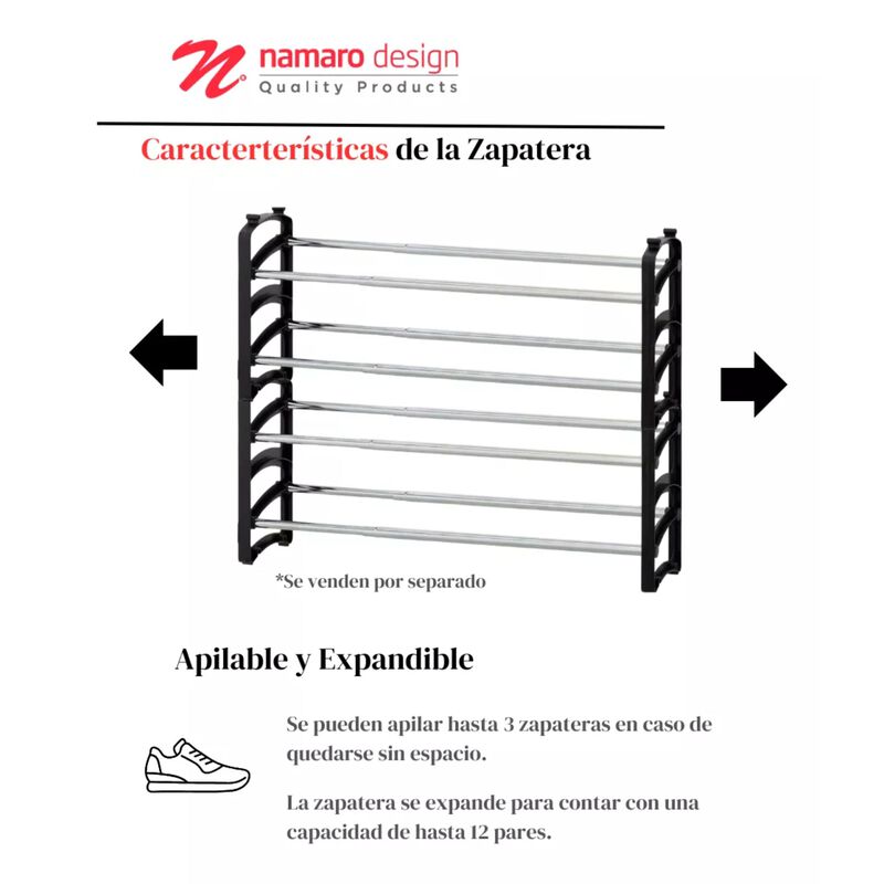 Zapatera Apilable Expandible Namaro Design image number null